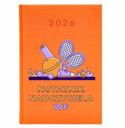  Naptár A5 2026 Narancssárga Tesitanárnak Tesitanár jegyzetfüzet