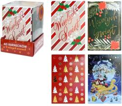 kukartka Karácsonyi Képeslapok 40DB (KWP-001)