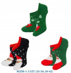  3X Alpaka Női Karácsonyi Balerinacipő 35-38 1