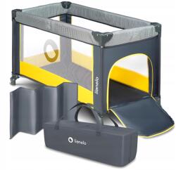 Lionelo Utazóágy Stefi Yellow Lemon 2 az 1-ben+ Táska és Matrac (LO-STEFI YELLOW LEMON)