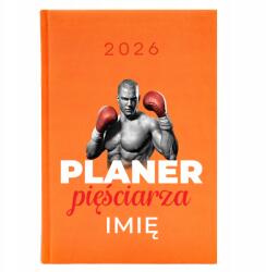  Naptár A5 2026 Narancssárga Napi Időzítő Ökölvívó Tervező (Kalendarz Pomarańczowy Planer Dla Pięściarza)