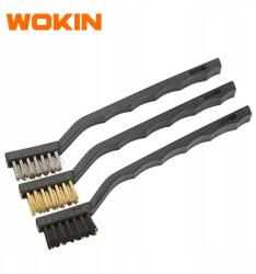  Kézi Drótkefe Készlet 3db-os Wokin (323603)