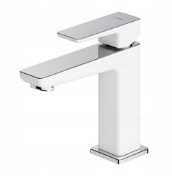 Omnires Mosdó Csaptelep Szögletes Fehér Króm Omnires (Parma PM7410 CRB)