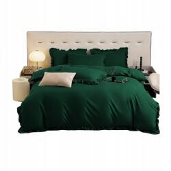 Xzhome Ágynemű garnitúra Fodros 160x200 Khaki Hálószoba Elegáns Prémium (PO-KL-1-3C)