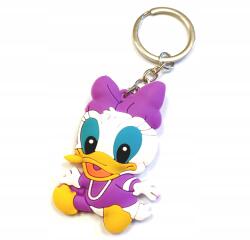 Disney Kulcstartó kacsa figura tasia kacsa történetek ajándék kétoldalas medál (00982)