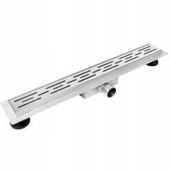 BALNEO Decor Next Stripes Lineáris lefolyó 60 cm dekoratív króm (Str60N)