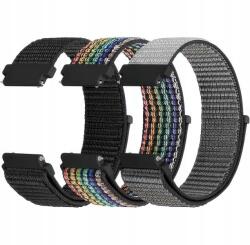  Óraszíjak légáteresztő nylon 18-24 mm univerzális 3 db (B0DYNJ2DSV)