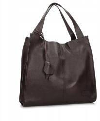Toscanio Női kézitáska Toscanio G20 C. barna D23 olasz bőr shopper (G20)