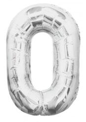  Balon folie cifra, model gigant, culoare argintiu, inaltime 74 cm Model 0 (BALONC0)
