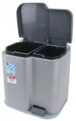 Curver DUO PEDÁLOS SZELEKTÍV SZEMETES 21L szürke (234471)
