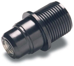  Famatel Műanyag csillárfoglalat E-14 fekete galléros (463)