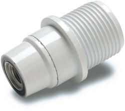  Famatel Műanyag csillárfoglalat E-14 fehér galléros (463-B)