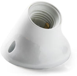  Famatel Műanyag ferde alj, max. 60W, E-27 fehér (178)