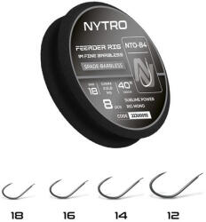 Nytro Nto4 Fine Feeder Előkötött Szakáll Nélküli Előke 100 Cm 14/0, 15mm (y2300088)