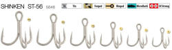 Trabucco Shinken St-56 hármas horog Tn #2/0 3 db/csg (205-20-008)