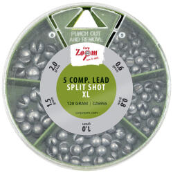 CarpZoom Carp Zoom CZ 5 fakkos sörétolóm készlet XL, 120 g (CZ6955)
