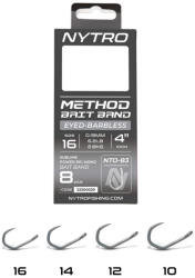 Nytro Nto-b3 Előkötött Szakáll Nélküli Csaligyűrűs Method Előke 10 Cm 16/0, 19mm (y2300029)