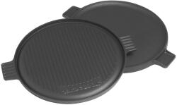 Barbecook BC-ACC-7087 zománcozott öntöttvas grill lap, kétoldalas, kerek, 35cm (BC-ACC-7087)