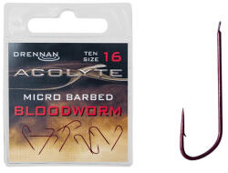 Drennan Acolyte Micro Barbed Bloodworm Hook horog 16-os (DRENNAN-HSA0916)
