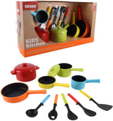 Leziter Edénykészlet játékkonyhába 10 darab (CJ-1661928)