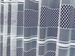 fuggonyoutlet Modern Lyukacsos, fehér, 500x290 cm