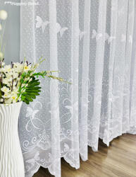 fuggonyoutlet Lepke, fehér, 200x155 cm