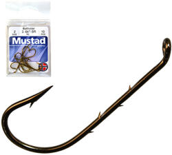 Mustad Best Kirby Hooks Bronze 6 10db/csomag (m4355006)