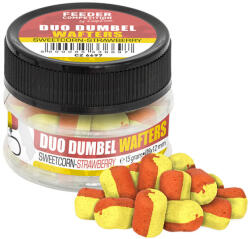 Carpzoom Carp Zoom FC Duo Dumbel Wafters horogcsali, o10x14 mm, édes kukorica, eper, 15 g (CZ3268)