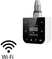 Leziter Wifi-s fűtőpatron törölközőszárító radiátorhoz digitális hőfokszabályozóval 400W fehér (LFPW05-400W-W) - fishingoutlet