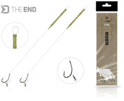 Delphin THE END D-Rig kötött horog / 2db - 20 cm / 17lbs / #6 (101006010)