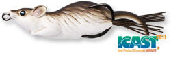 LIVETARGET Mouse Walking Bait Brown/white 90 Mm 28 G Floating (lt211600)