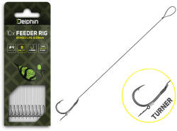 Delphin Braided Sting Feeder Rig / 10db - 8cm/0, 20mm/Turner #4 (101005835)