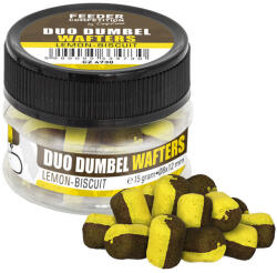 CarpZoom Carp Zoom FC Duo Dumbel Wafters horogcsali, o10x14 mm, citrom, keksz, 15 g (CZ3220)