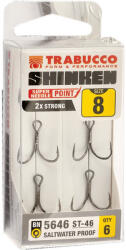 Trabucco Shinken St-46 hármas horog Bn #6 6 db/csg (205-10-060)