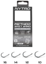 Nytro Nto-b3 Előkötött Szakáll Nélküli Csaligyűrűs Method Előke 10 Cm 16/0, 19mm (y2300033)