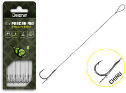 Delphin Braided Sting Feeder Rig / 10db - 12cm/0, 20mm/Chinu #6 (101005832)