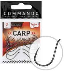 Carp Zoom Carp Zoom CZ Szakáll nélküli pontyozó horog, #1, 10 db (cz4701)