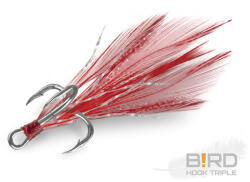 Delphin B! RD Hook TRIPLE / 3db - piros tollak #10 (101003094)