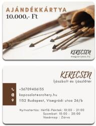 Kerecsen Ajándék plasztikkártya - 10000. - Ft