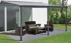 RIWALL PRO RMPP 16 x 10 Anthracite - alumínium terasztető 5 x 3 m BW8-V2 (BW8-V2)