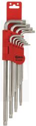 Genius Tools Torxkulcs ", L", alakú készlet 10 db-os lyukas torx, hosszú Genius ( SK-010TS )