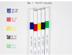 uni Emott No. 1 Vivid Colors 5db-os vegyes színű tűfilc készlet (2UEMOTTNO1) - officedepot