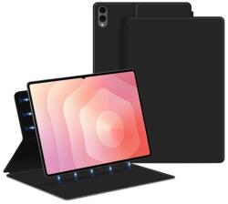 Gigapack Samsung Galaxy Tab S11 Ultra 5G (SM-X936B) tok álló, bőr hatású (aktív flip, mágneses, asztali tartó) fekete (GP-177294)