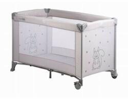 FreeON Patut Pliant FreeON Nap cu Un Nivel 120x60cm 0-2ani Gri (83020)