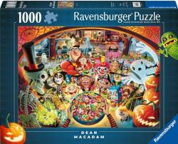 Ravensburger Пъзел Ravensburger от 1000 части - Пакост или лакомство (7012001348)