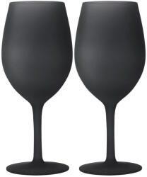 Brunner Wineglass Blacksatin - 2ks borospohár fekete