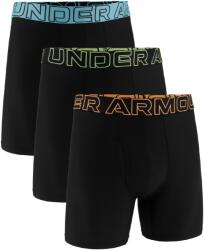 Under Armour Performance Tech - Solid 6 férfi boxer XXXL / fekete/kék