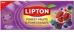 Lipton gránátalma tea bogyós gyümölcsök 20 x 1, 7 g