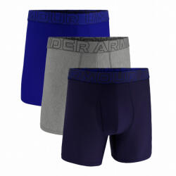 Under Armour UA Performance Tech Mesh - Solid 6in 3PK férfi boxer XL / kék/szürke