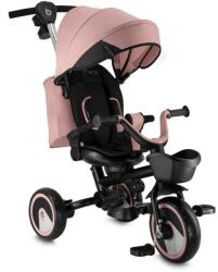 MoMi Tricicleta Copii Momi Multifunctionala 3 in 1 cu Scaun Reversibil ivi Pink (ROTR00019)